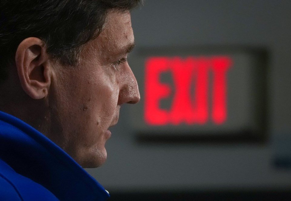 Eby promises interest-free loans for businesses hurt by tariffs on campaign trail