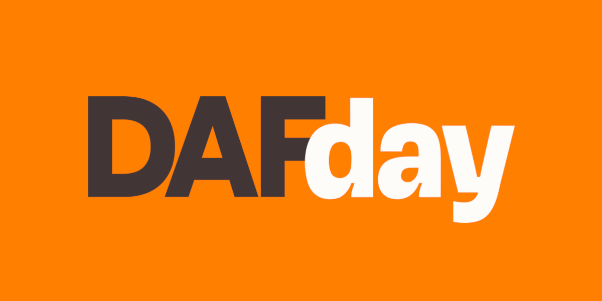 It's DAF Day! Wait…What's a DAF?
