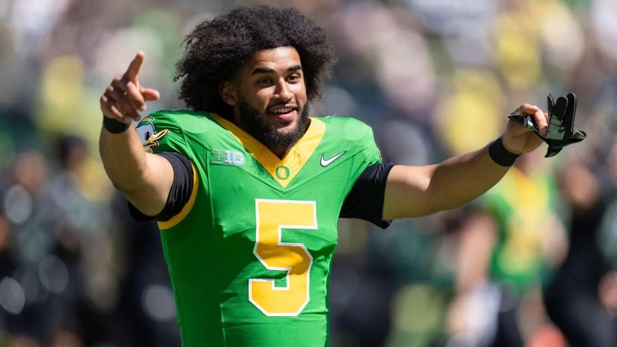 Oregon rules Dante Moore ‘out’ against Nebraska as QB competition looms