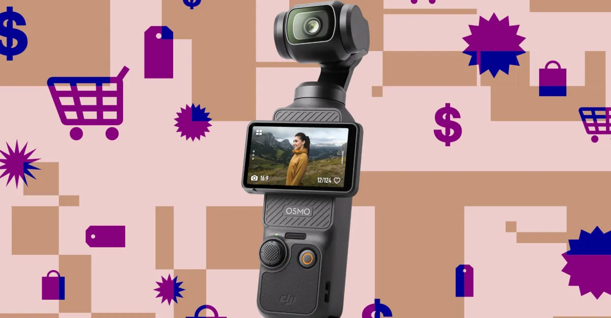DJI’s Osmo Pocket 3 vlogging camera is a good deal at under $400