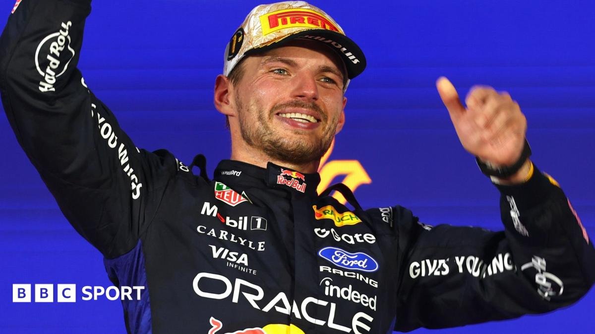 Singapore Grand Prix result: Max Verstappen wins from Charles Leclerc with Kimi Antonelli third