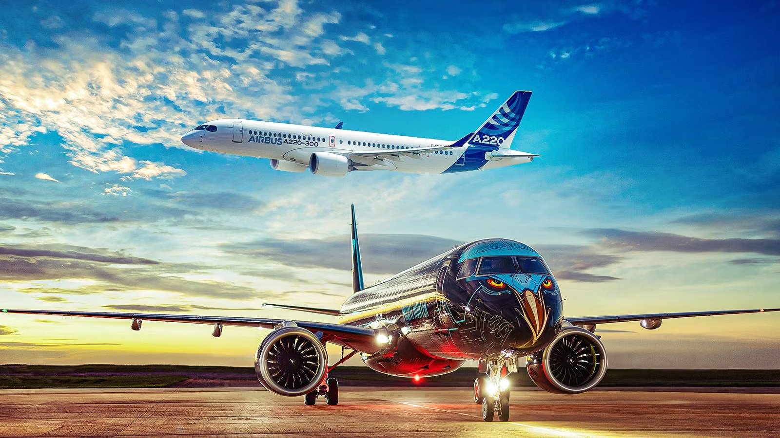 Airbus A220 Vs. The Embraer E195-E2: Which Regional Jet Actually Costs Less To Fly?