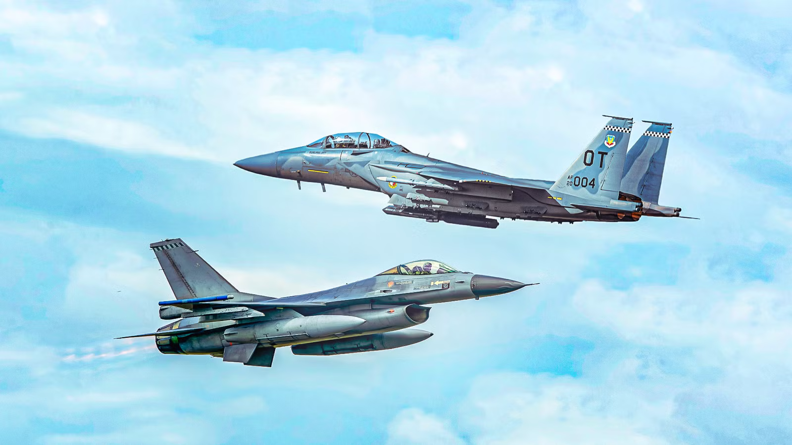 The F-15EX Vs. The F-16: Which Fighter Actually Costs Less To Fly