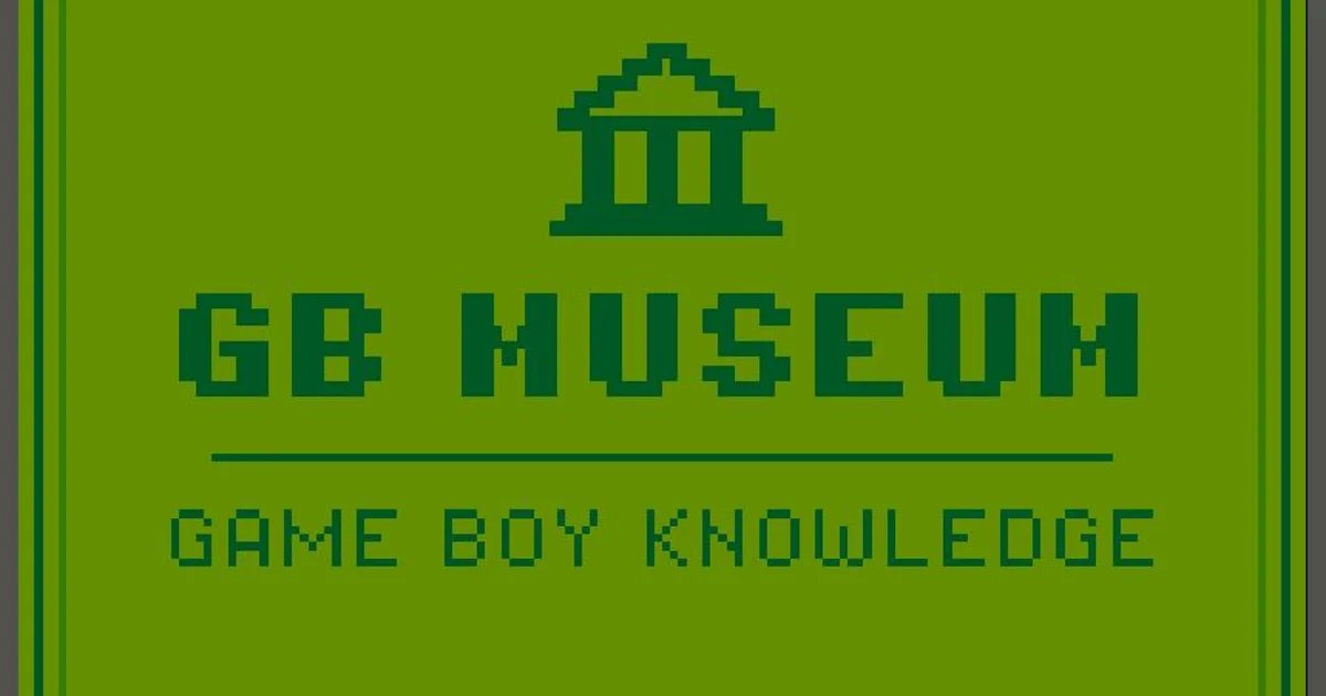 In the age of AI, one man spent years squeezing an entire museum onto a Game Boy – Why? For the most human of reasons