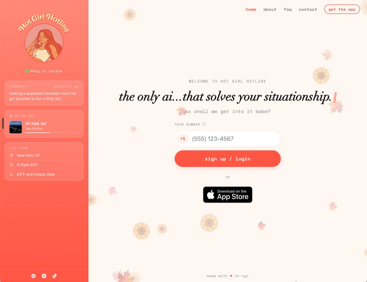 Hot Girl Hotline is like ‘Dear Abby’ for the AI era