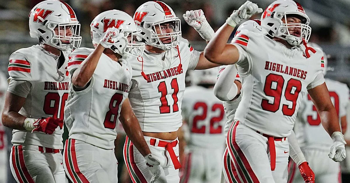 Magnus Herndon leads The Woodlands past College Park in rain, with a school sack record in reach