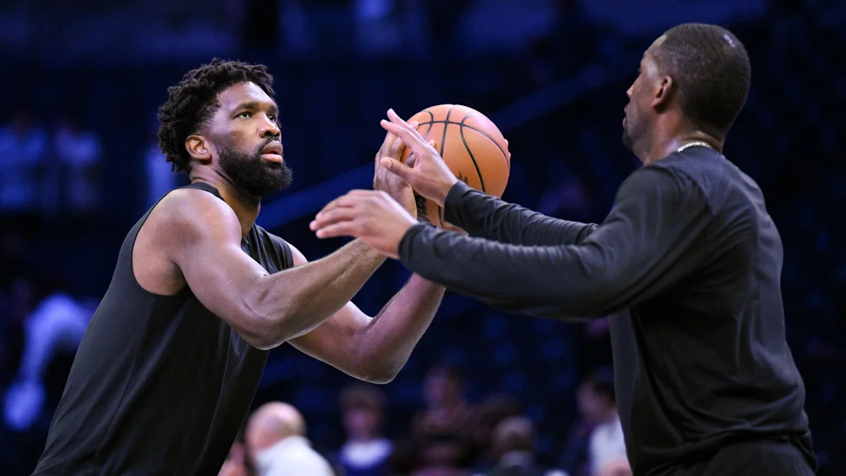 Multiple Sixers give early praise to Joel Embiid for defensive work