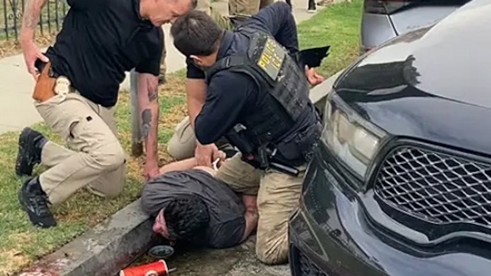 US citizen injured during ICE detainment in Long Beach, California, officials say