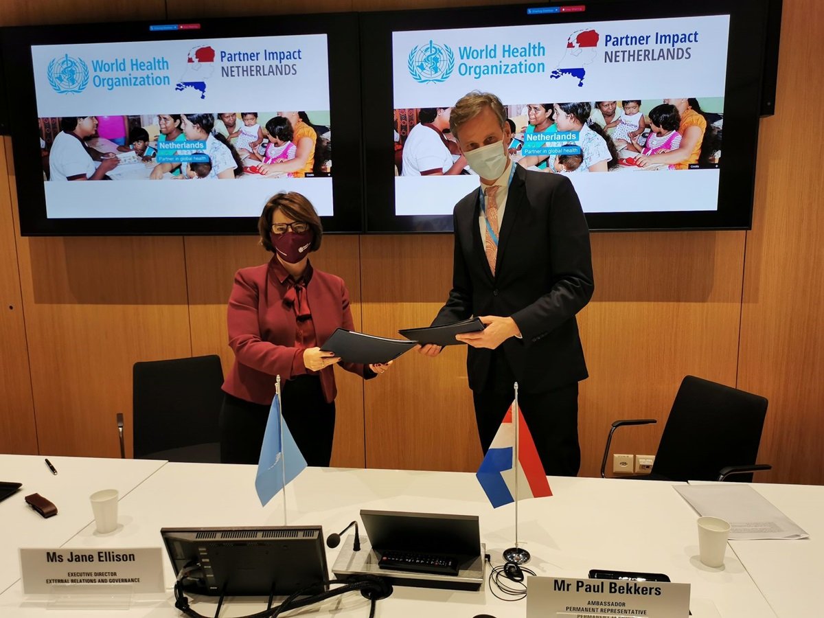 The Netherlands affirms its position as a leading flexible contributor to WHO