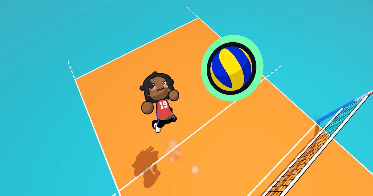 I have seen the future of sports games and it is called just volleyball