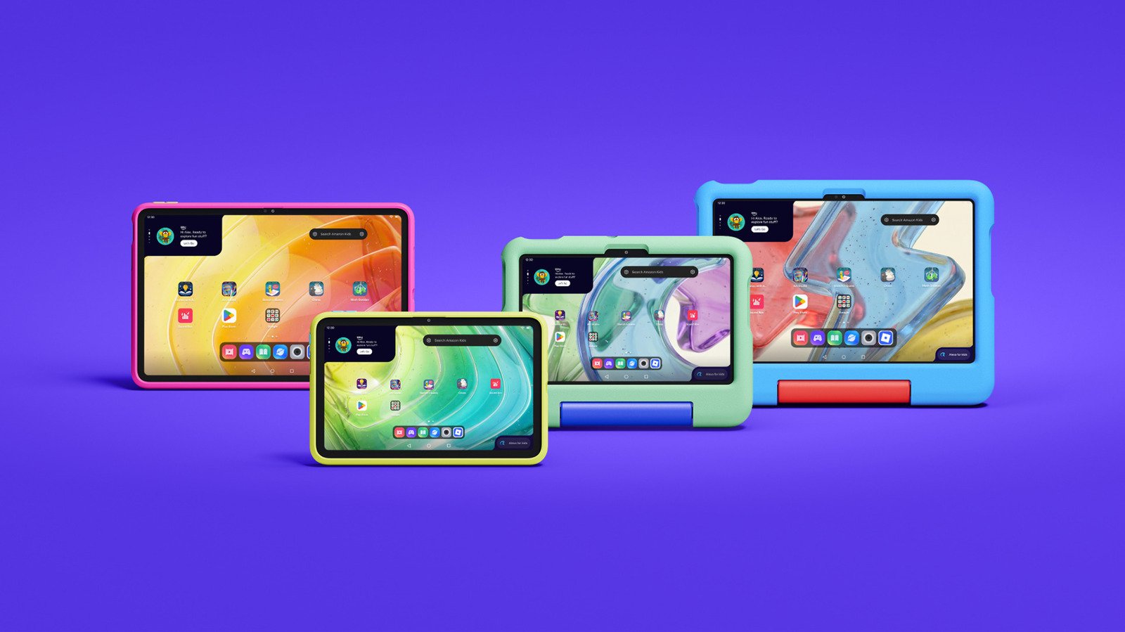 Amazon Is Releasing Kids’ Versions Of Its New Alexa Tablets