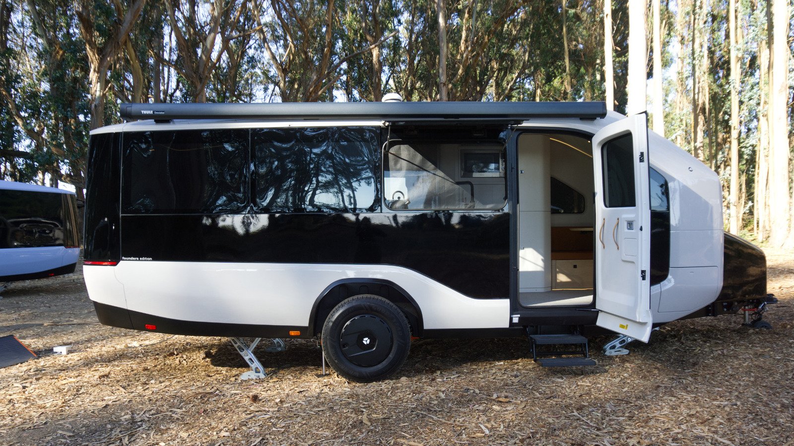 What It’s Like To Spend A Night In A Pebble Flow EV RV