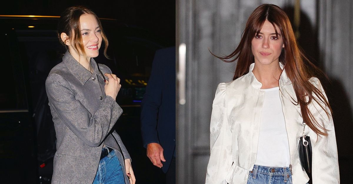 The Rich-Looking Trend It Girls Are Wearing With Jeans