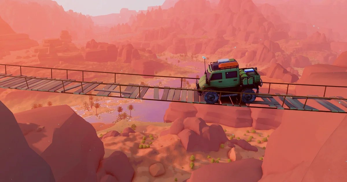 Over the Hill’s off-roading simulation winches you in with a more laid-back take than SnowRunner’s, but it’ll still bite careless drivers