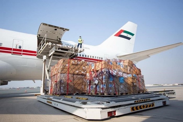 Plane carrying WHO trauma and surgical supplies arrives in Beirut, Lebanon