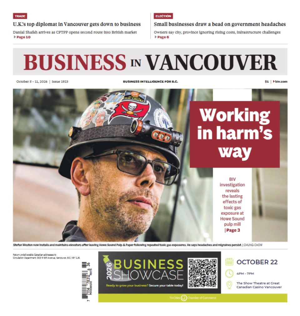 Business in Vancouver — Oct. 5, 2026