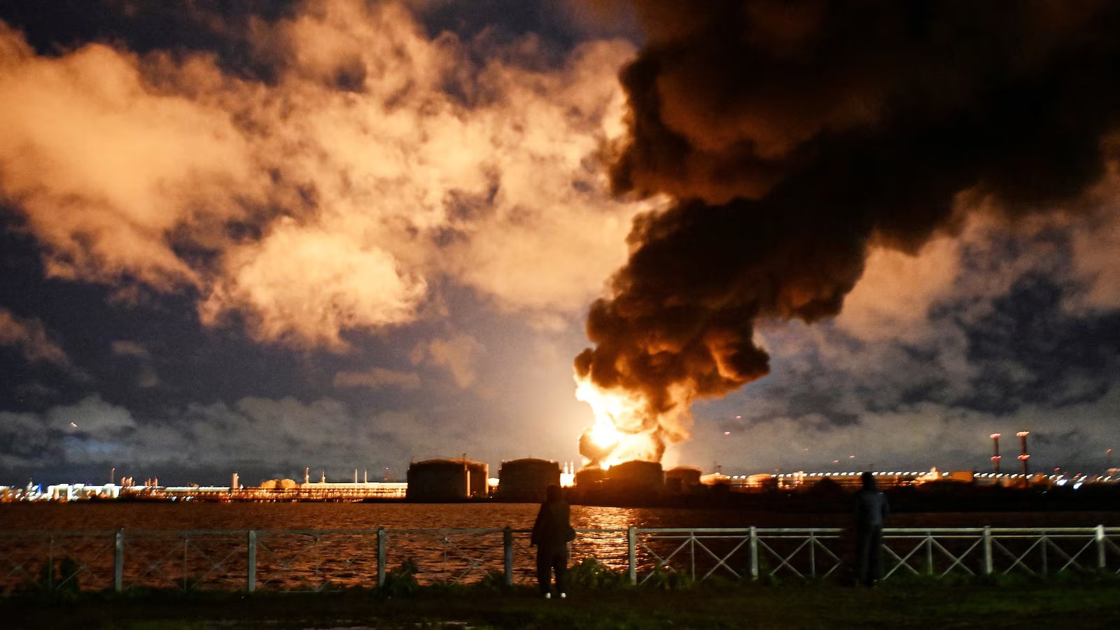 Ukraine targets Russia with more than 1,000 drones, striking oil terminal in St. Petersburg