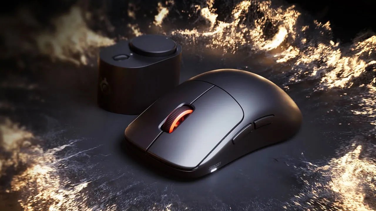 Preorder the SteelSeries Sensei Pro and Rival Pro 8K Gaming Mice With Unlimited Battery Life