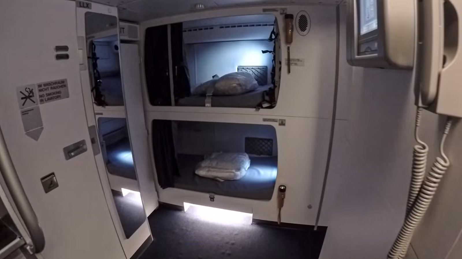 The Spacious Sleeping Quarters Airbus A380 Crew Members Escape To On Long-Haul Flights
