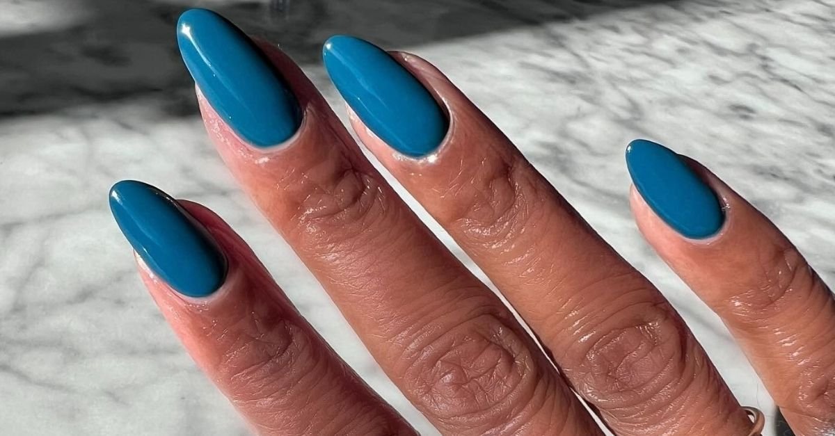 Trust Me, Petrol Blue Nails Are About to Be Everywhere