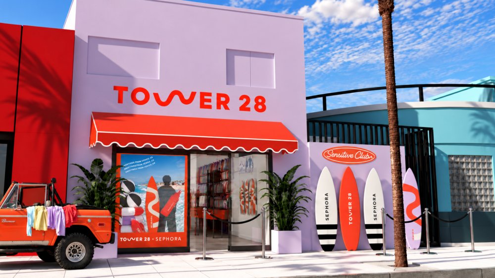 Tower 28 Opens First Venice Pop-up With Sensitive Club