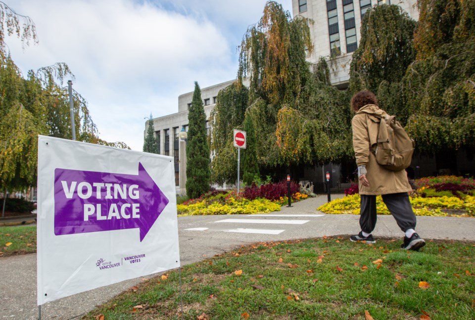 More than 100,000 people have voted at Vancouver advance polls