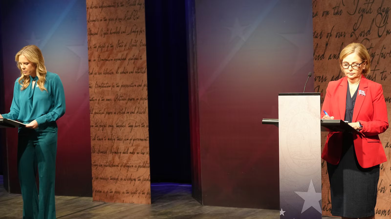 Feud spills onto South Carolina debate stage