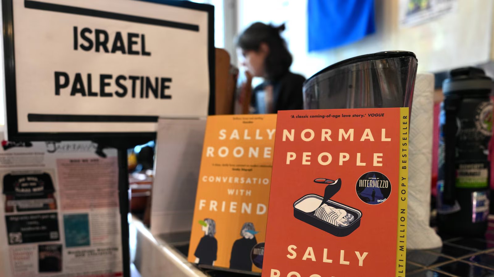 UK bookstores scramble as Sally Rooney novels withdrawn over Palestine group support