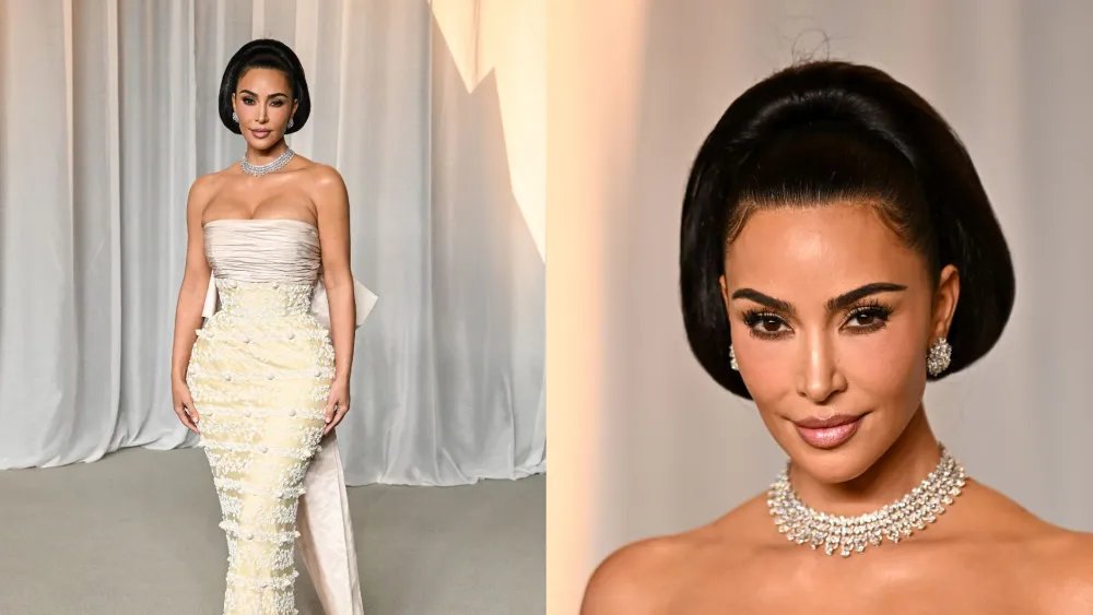 Kim Kardashian Stuns in Archival Balenciaga at Academy Museum Gala