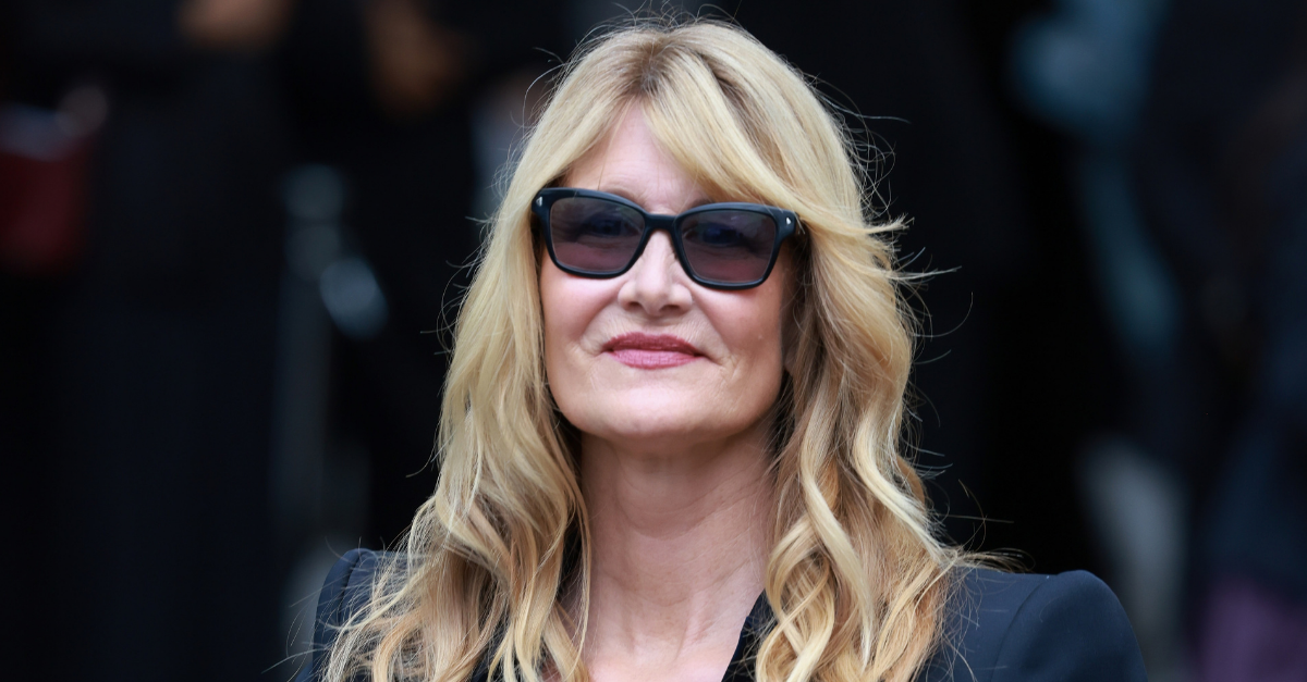 Laura Dern Knows the Trendiest Top to Wear With Black Pants